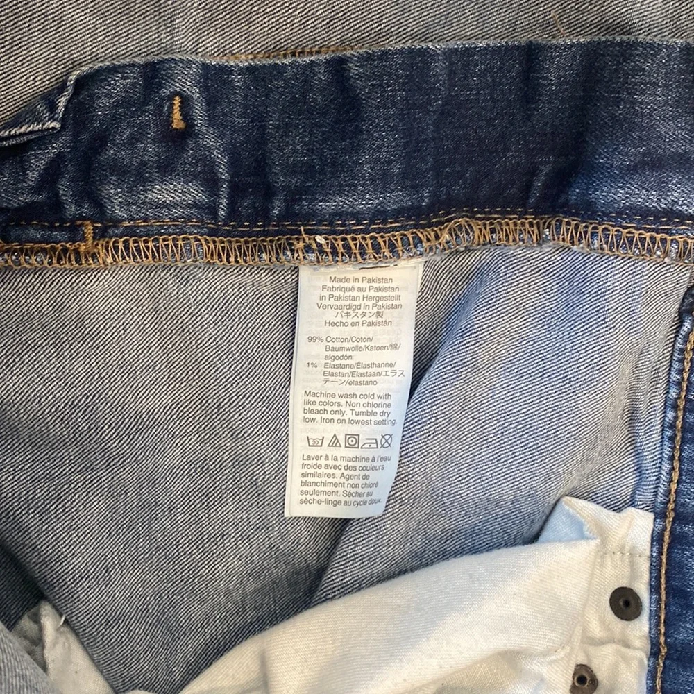 J. Crew Jeans Flex Straight 5-Pockets  Zip Fly Size 38 Waist 30” Length (Inseam)